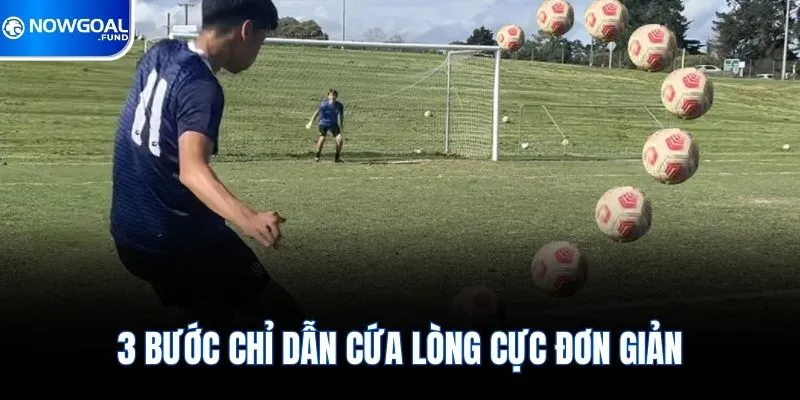 Cứa Lòng Là Gì? Kỹ Thuật Sút Bóng Đỉnh Cao Cho Cầu Thủ 2 3 bước chỉ dẫn cứa lòng cực đơn giản